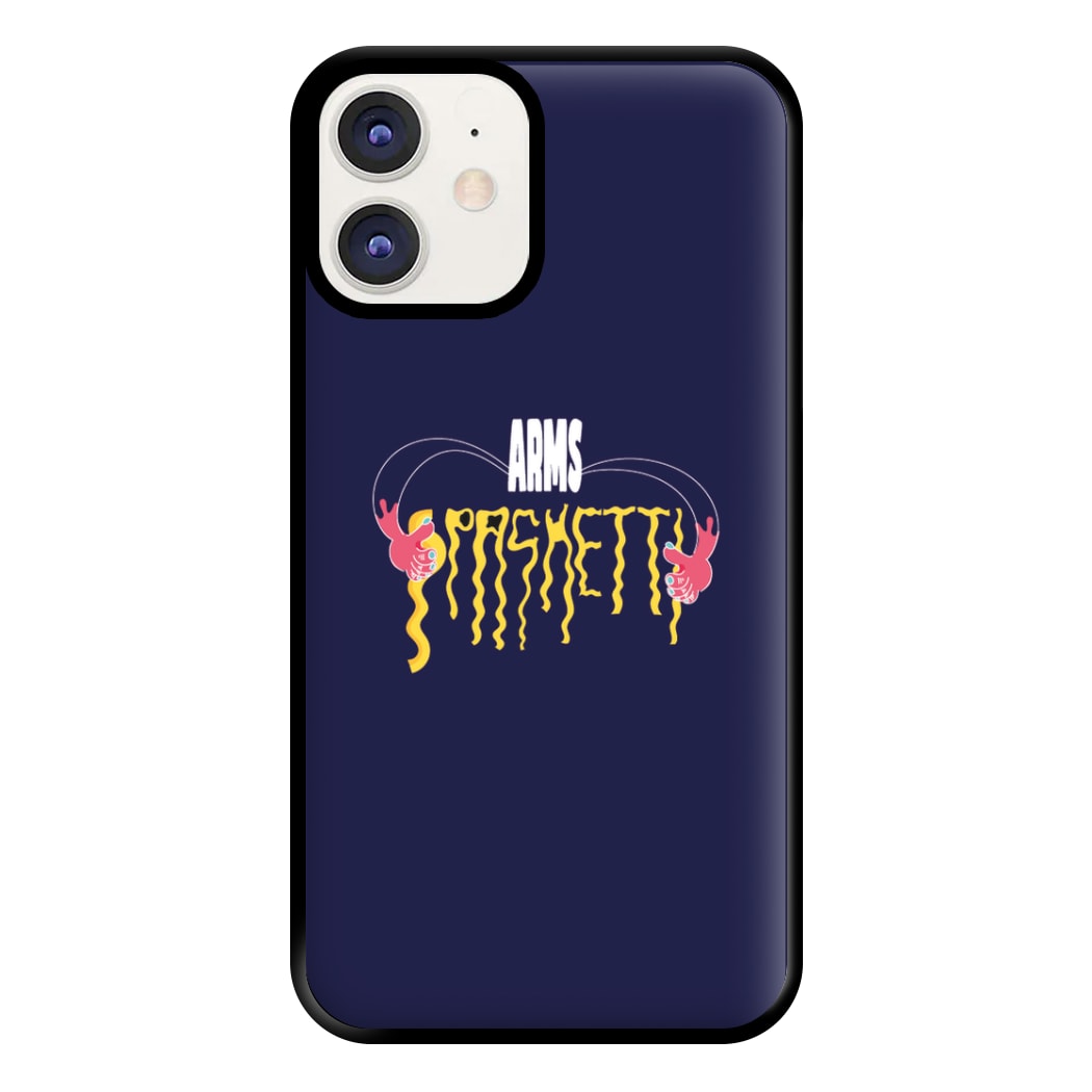 Arms Spaghetti - Dark Blue Phone Case for iPhone 11