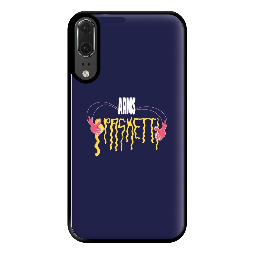 Arms Spaghetti - Dark Blue Phone Case for Huawei P20