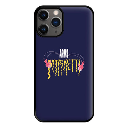 Arms Spaghetti - Dark Blue Phone Case for iPhone 12 Pro Max