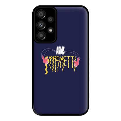 Arms Spaghetti - Dark Blue Phone Case for Galaxy A33