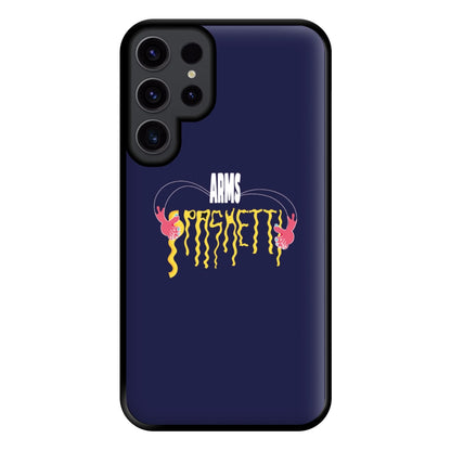 Arms Spaghetti - Dark Blue Phone Case for Galaxy S23 Ultra