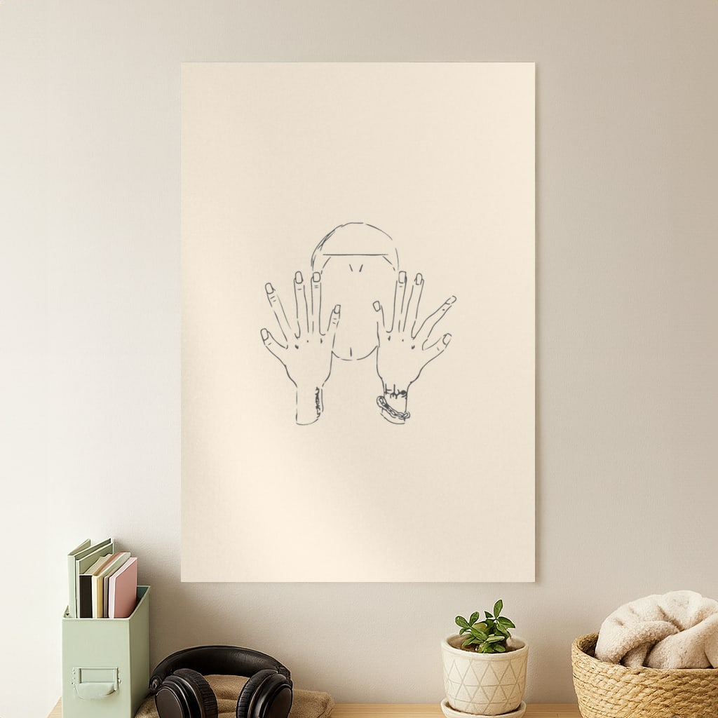 Versan Face Poster