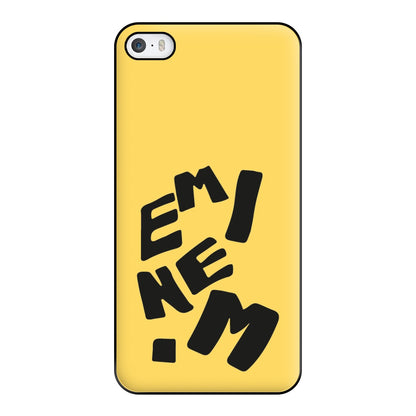 Text Phone Case for iPhone 5 / 5s / SE 2016