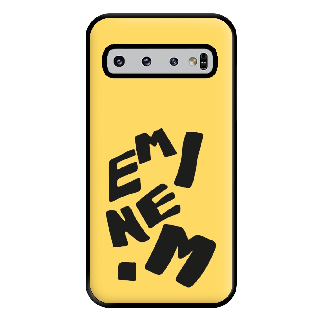 Text Phone Case for Galaxy S10 Plus