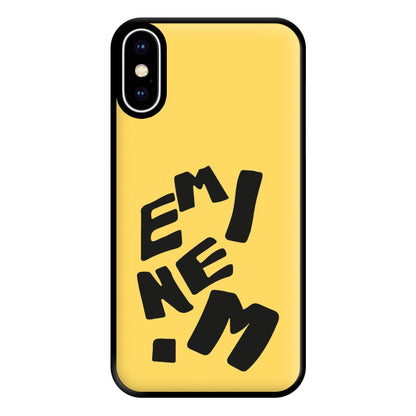 Text Phone Case for iPhone XS Max