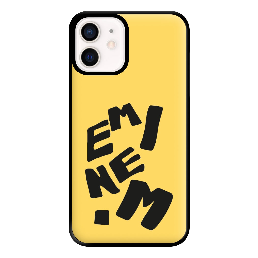 Text Phone Case for iPhone 12 Mini