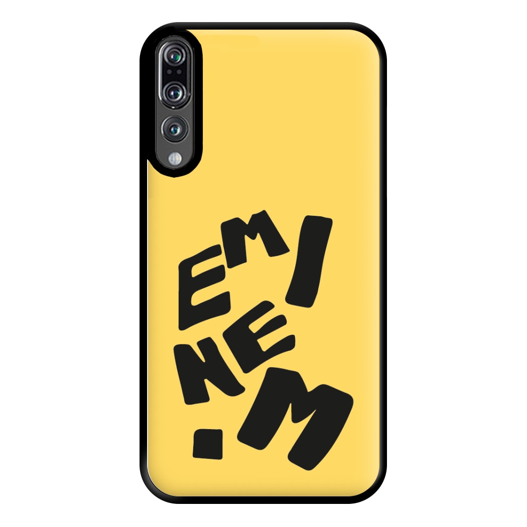 Text Phone Case for Huawei P20 Pro