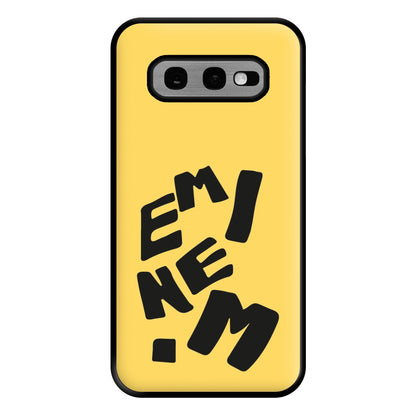 Text Phone Case for Galaxy S10e