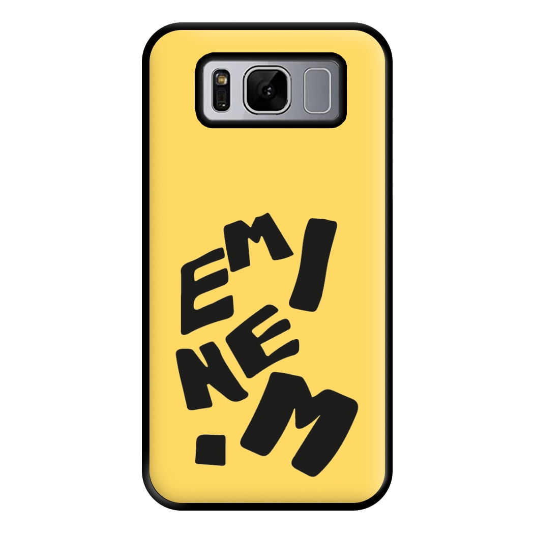 Text Phone Case for Galaxy S8 Plus