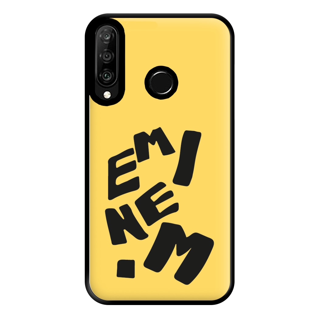 Text Phone Case for Huawei P30 Lite