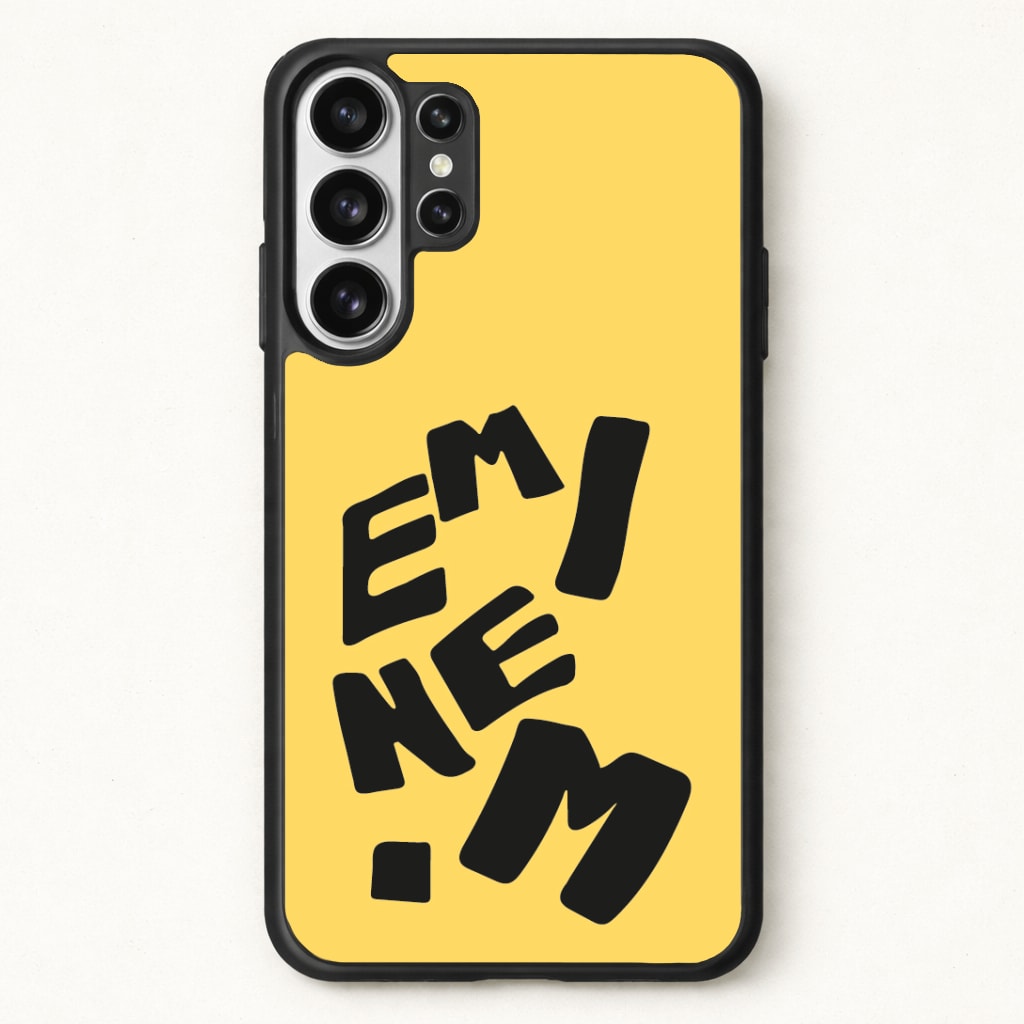 Text Phone Case for Galaxy S26 Ultra