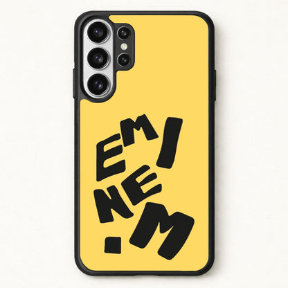 Text Phone Case for Galaxy S26 Ultra