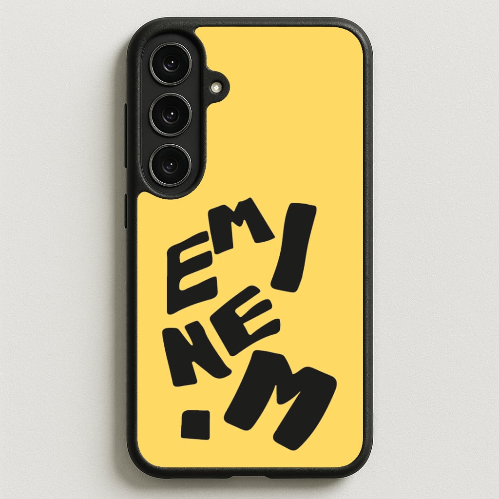 Text Phone Case for Galaxy S25FE