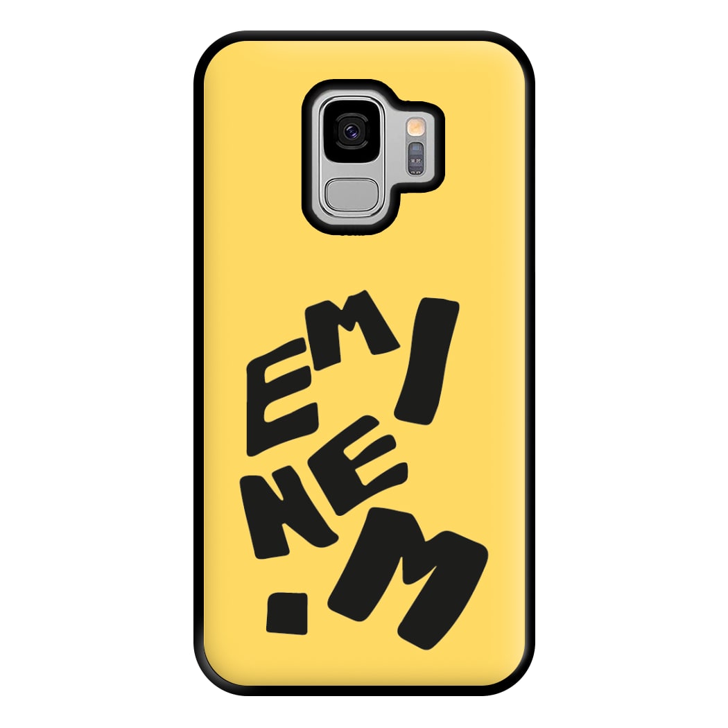 Text Phone Case for Galaxy S9 Plus