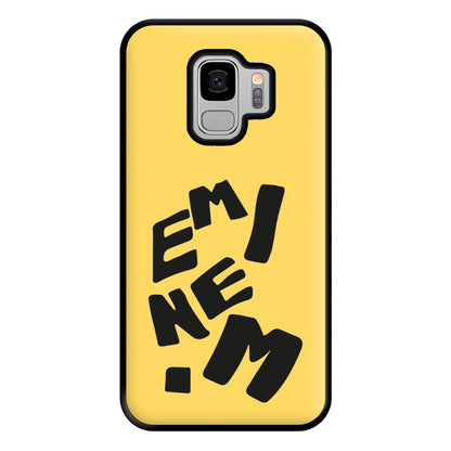 Text Phone Case for Galaxy S9 Plus