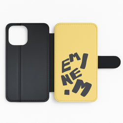 Text Flip Phone Case