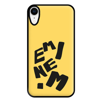 Text Phone Case for iPhone XR