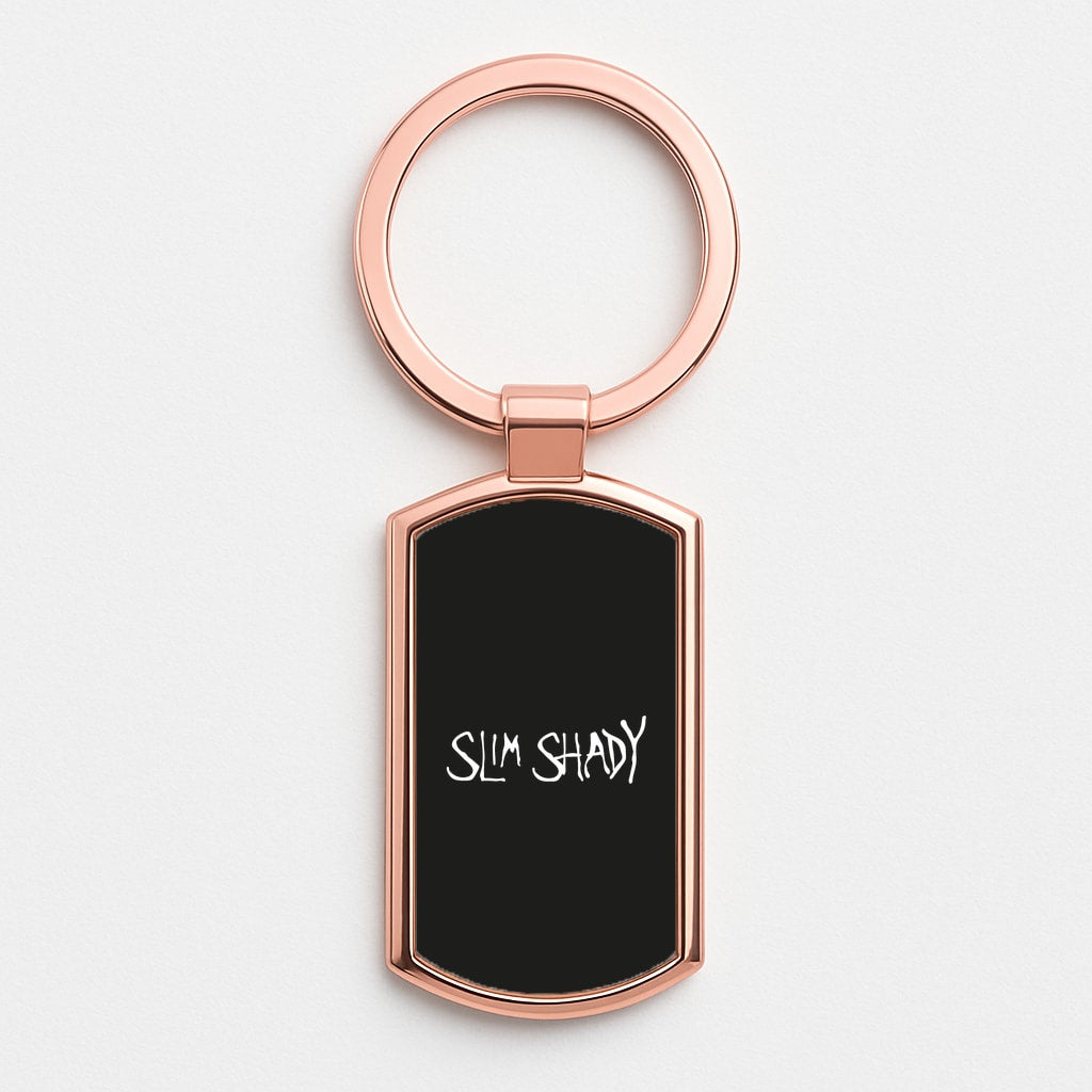 Slim Shady Rose Gold Keyring