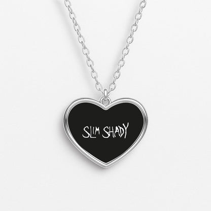 Slim Shady Heart Necklace