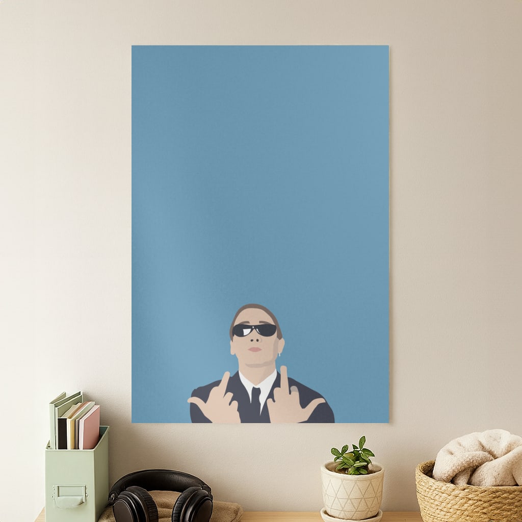 Middle Finger Poster