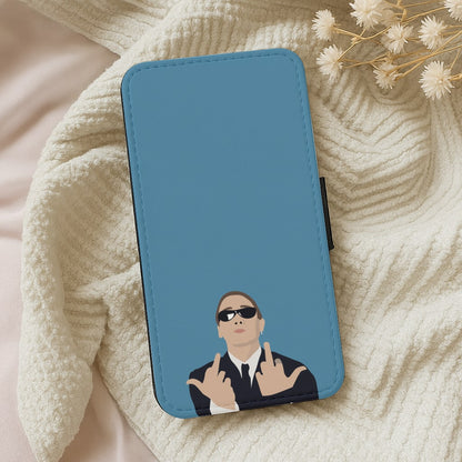 Middle Finger Wallet Phone Case