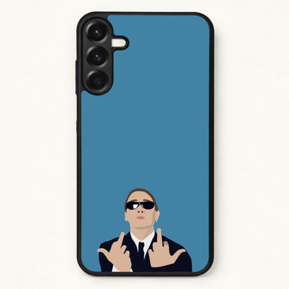 Middle Finger Phone Case for Galaxy A57