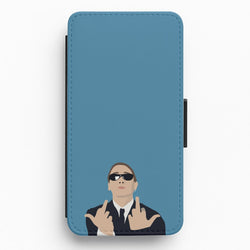 Middle Finger Flip / Wallet Phone Case