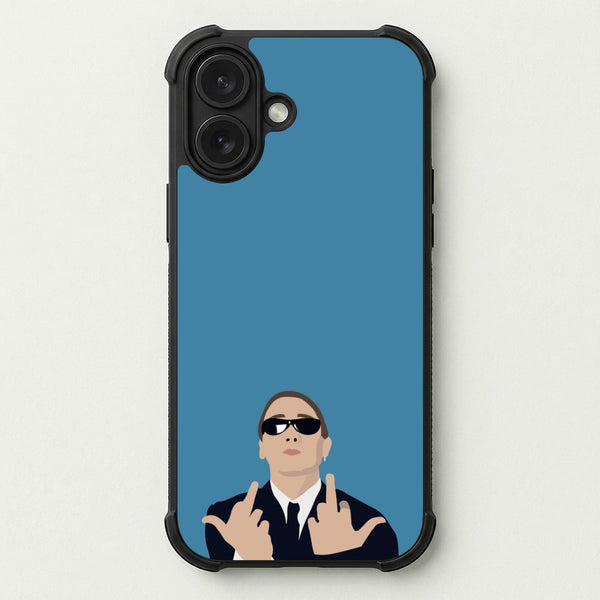 Middle Finger Phone Case — Bumper case