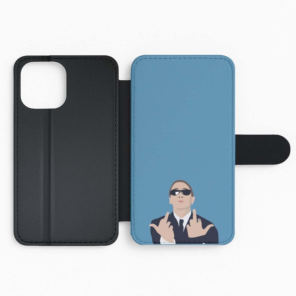 Middle Finger Flip Phone Case