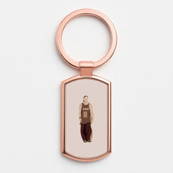 Jersey Rose Gold Keyring