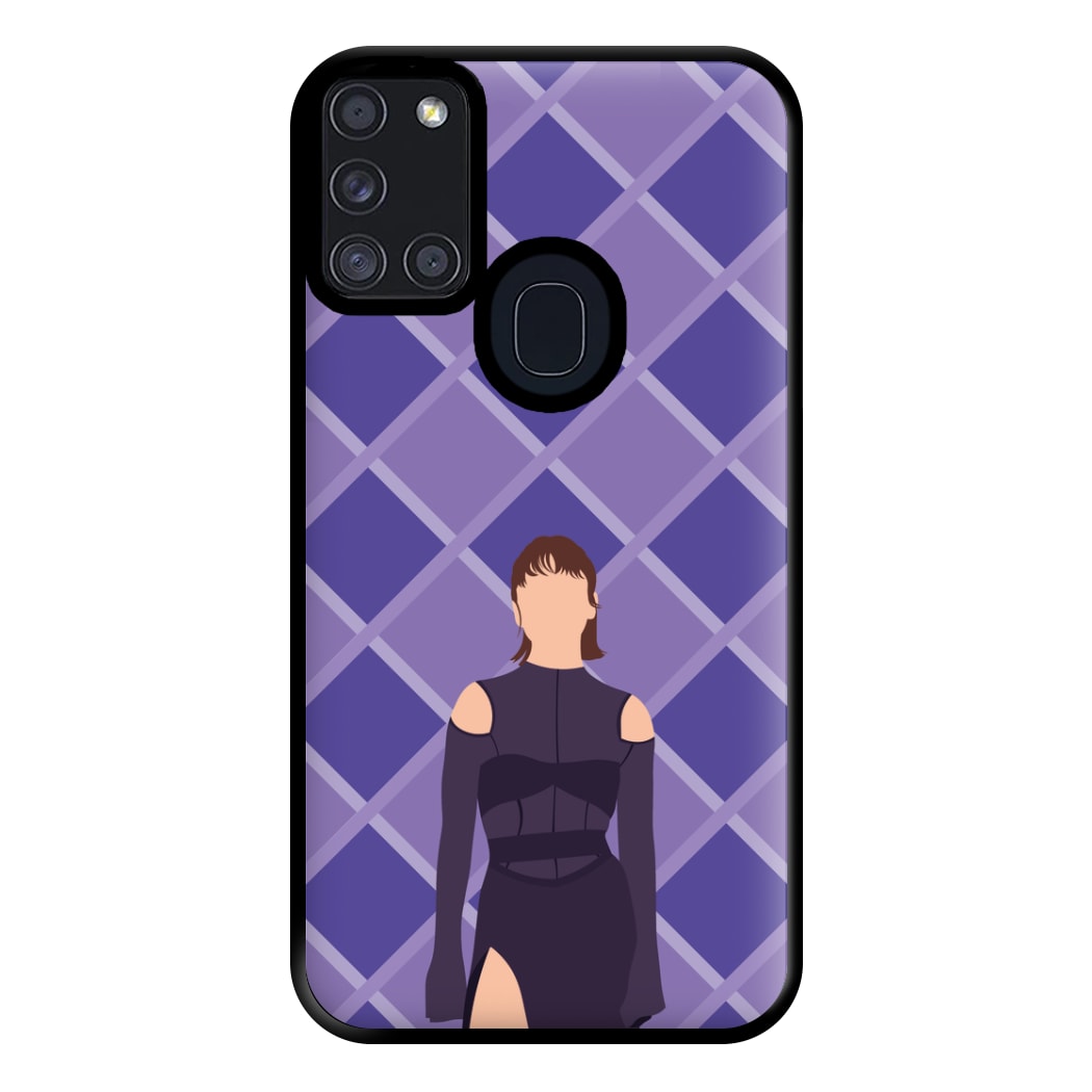 Purple Dress - Chamberlain Phone Case for Galaxy A21s