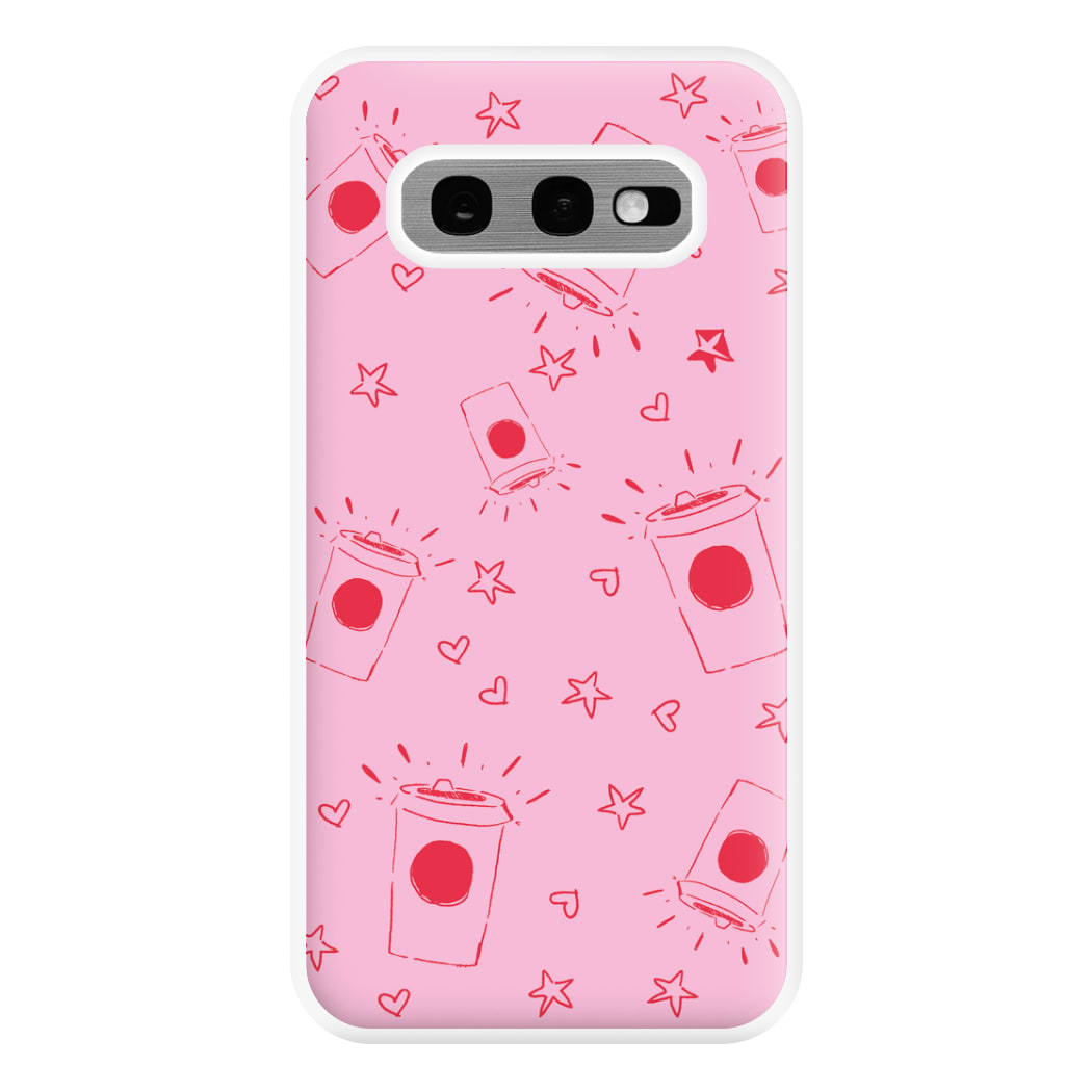 Coffee Pattern - Chamberlain Phone Case for Galaxy S10e