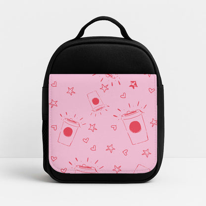 Coffee Pattern - Chamberlain Insulated Lunchbox