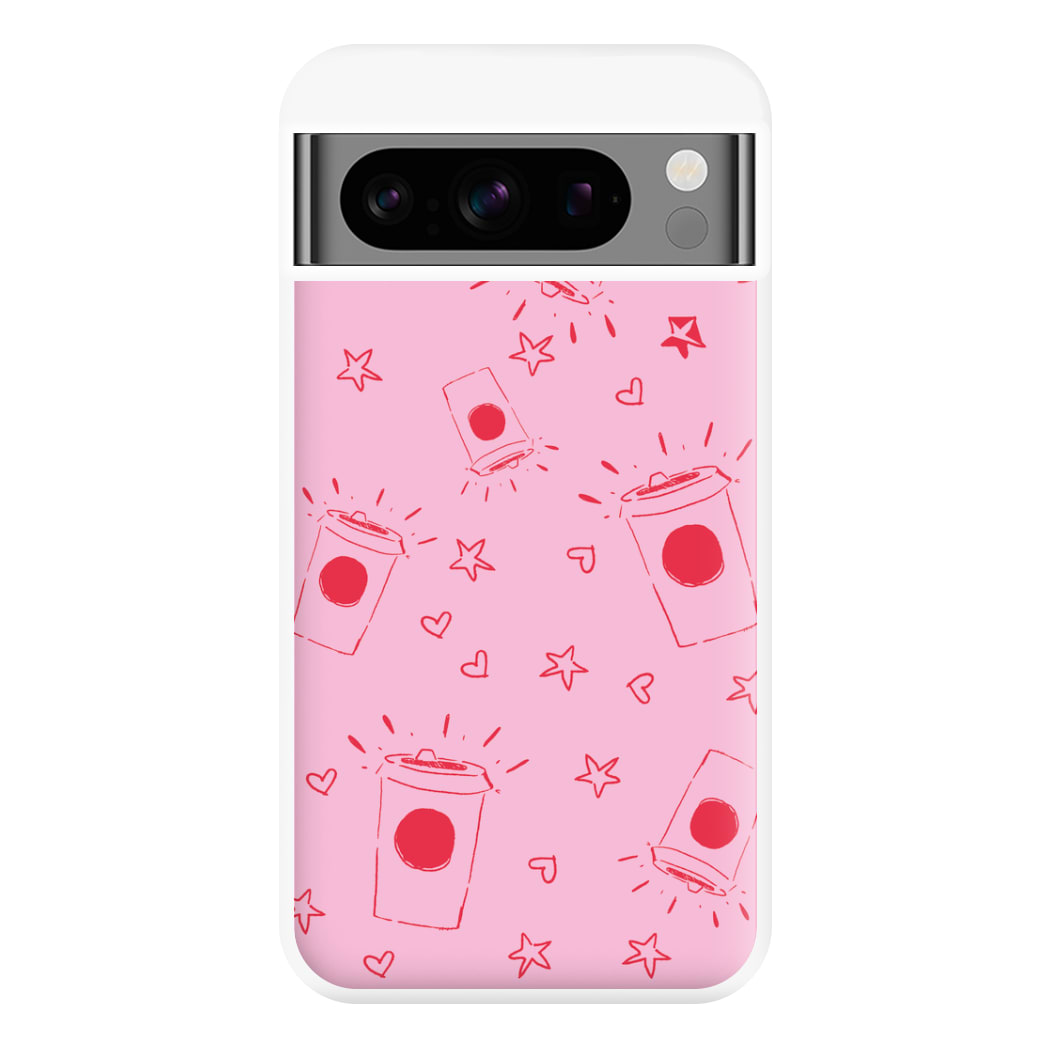 Coffee Pattern - Chamberlain Phone Case for Google Pixel 8 Pro