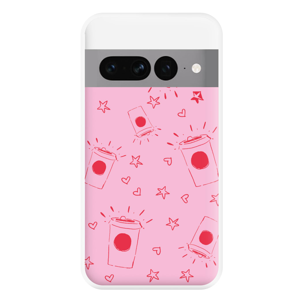 Coffee Pattern - Chamberlain Phone Case for Google Pixel 7 Pro