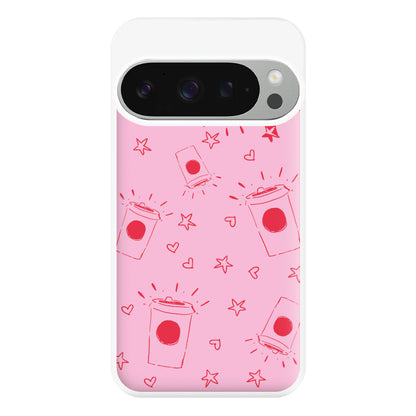 Coffee Pattern - Chamberlain Phone Case for Google Pixel 9 Pro XL