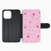 Coffee Pattern - Chamberlain Flip / Wallet Phone Case 2