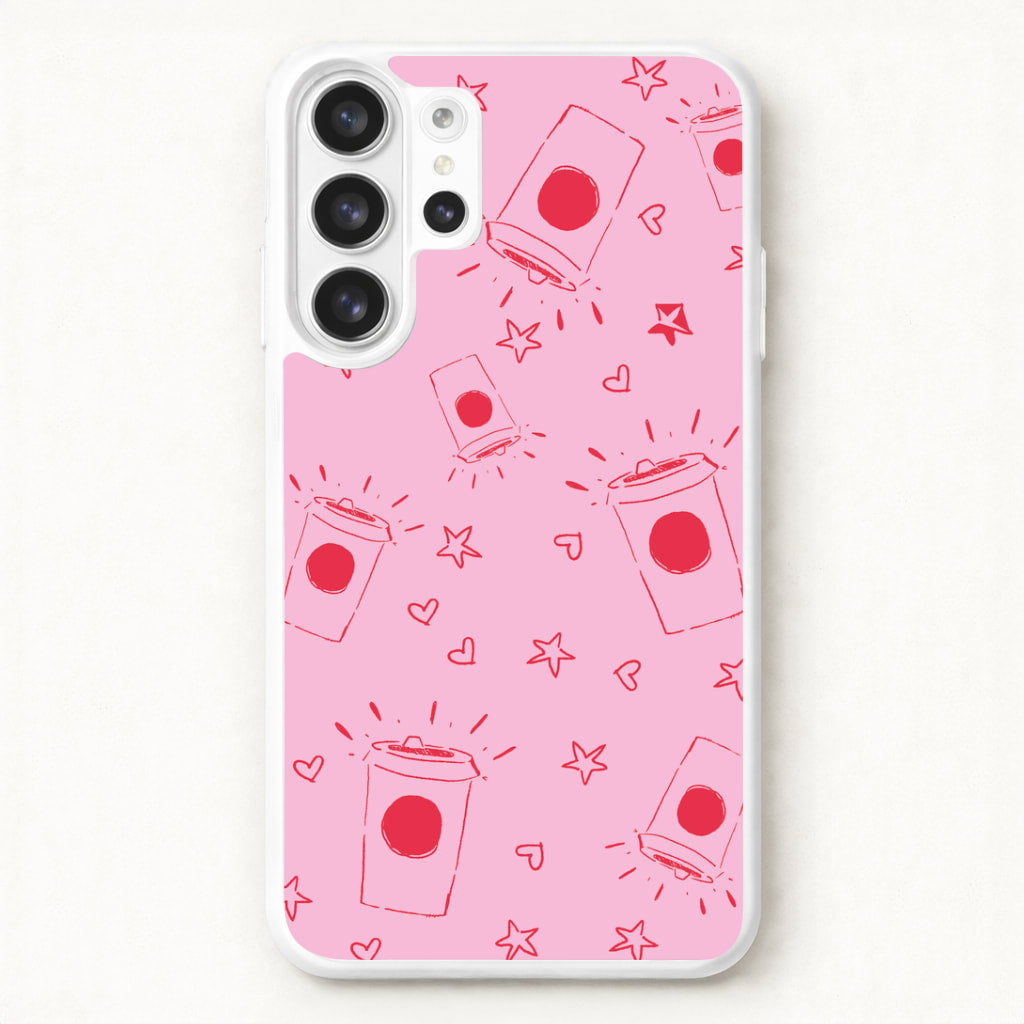 Coffee Pattern - Chamberlain Phone Case for Galaxy S26 Ultra