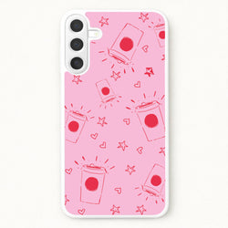 Coffee Pattern - Chamberlain Phone Case for Galaxy A17