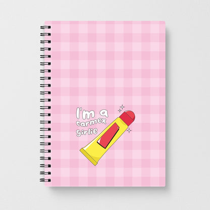 I'm A Carmex Girlie - Chamberlain Notebook
