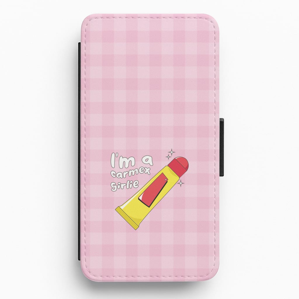 I'm A Carmex Girlie - Chamberlain Flip / Wallet Phone Case