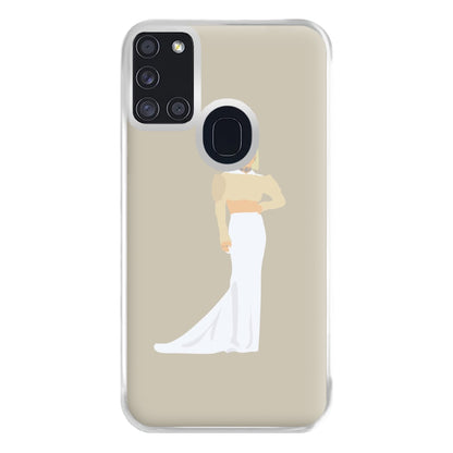 Met Gala 2022 Outfit - Chamberlain Phone Case for Galaxy A21s