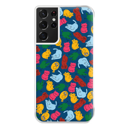 Animal Doodles - Chamberlain Phone Case for Galaxy S21 Ultra