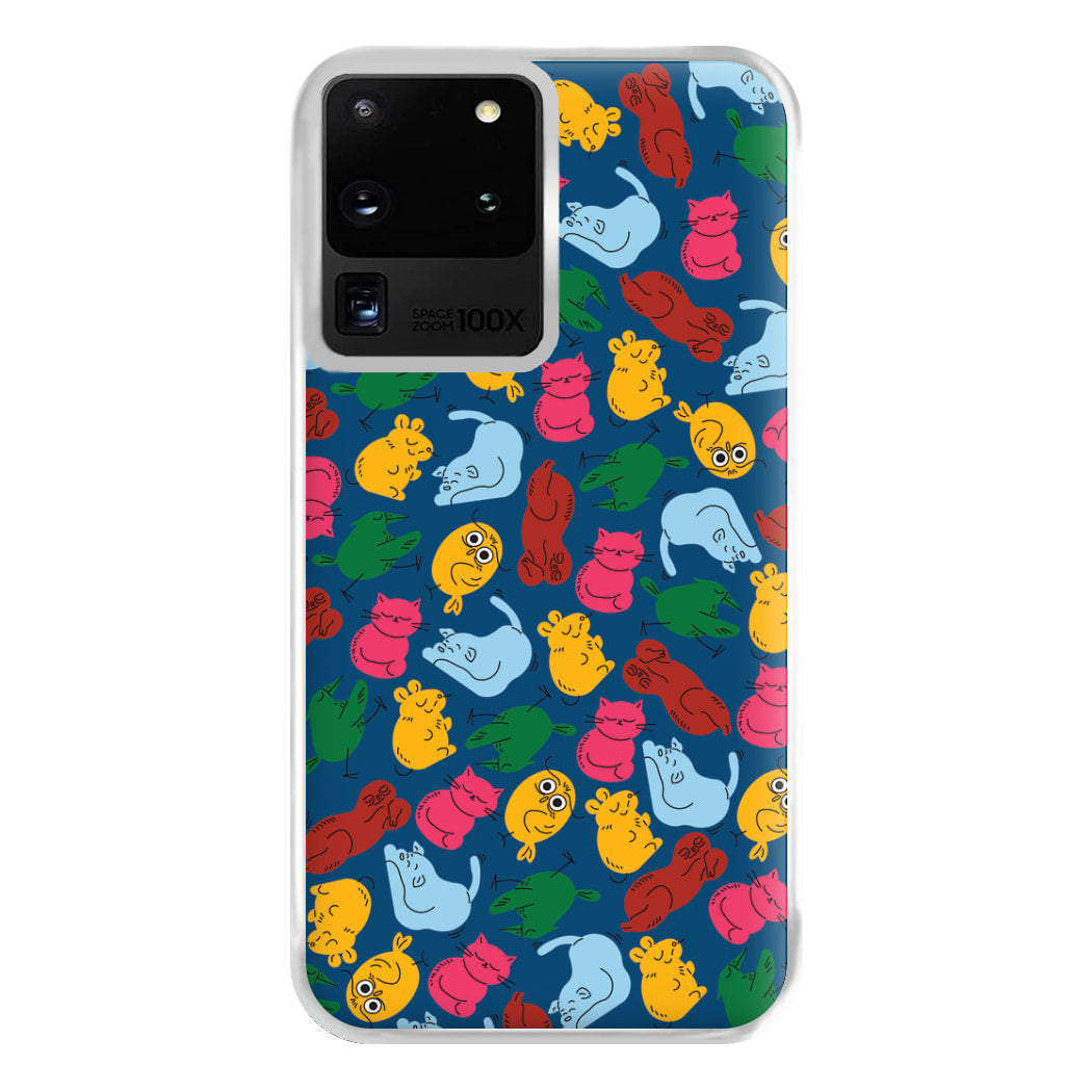 Animal Doodles - Chamberlain Phone Case for Galaxy S20 Ultra