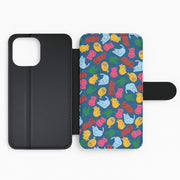 Animal Doodles - Chamberlain Flip / Wallet Phone Case 2