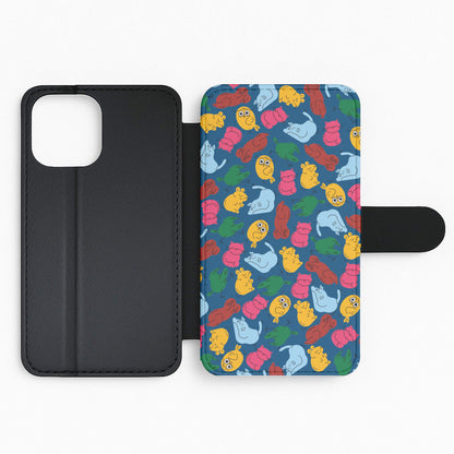 Animal Doodles - Chamberlain Flip Phone Case