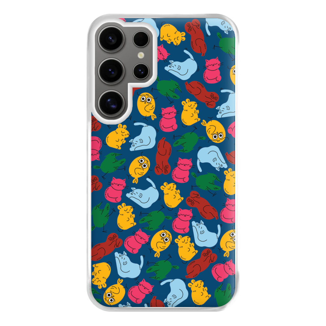 Animal Doodles - Chamberlain Phone Case for Galaxy S24 Ultra