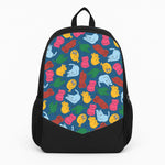 Animal Doodles - Emma Chamerlain Large Backpack