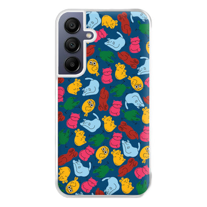 Animal Doodles - Chamberlain Phone Case for Galaxy A16