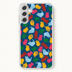 Animal Doodles - Chamberlain Phone Case for Galaxy A37